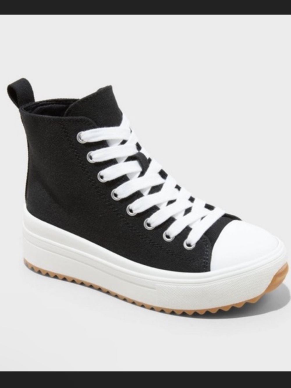 •ART CLASS• “Blakely” Kids’ High Top Sneakers - black & white // size 1 // NIB